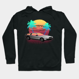 Neon Sunset Logo Hoodie